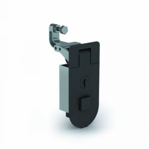 Lockable compression latch