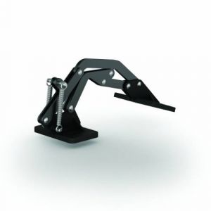 Spring loaded concealed hinge - 110° opening