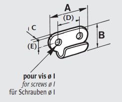 Strike for toggle latch