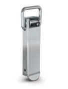 Toggle latches with stamped holes