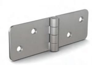 Steel hinge with 4 holes