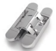 Concealed hinge - 3D adjustable 180° opening