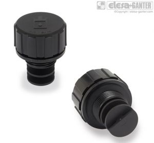 SFX+P+F Breather caps with anti-splash semi-discs and air filter