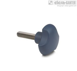 VTT-SST-p-MD Solid knobs aisi 304 stainless steel threaded stud