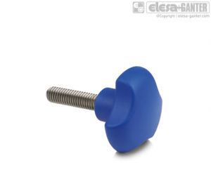 VTT-SST-p-VD Solid knobs aisi 304 stainless steel threaded stud
